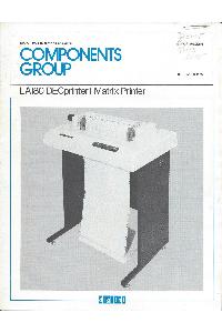 Digital Equipment Corp. (DEC) - LA180 DECprinter1