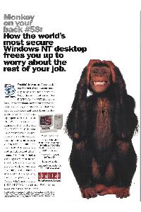 Digital Equipment Corp. (DEC) - Monkey on your back #58: How the world's most secure Windows NT desktop frees you up to worry about the rest of your job