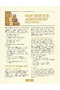 Digital Equipment Corp. (DEC) - OEM-Service Agreement Field Service