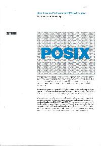 Digital Equipment Corp. (DEC) - Open Systems Environment: POSIX-Extended