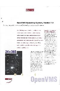 Digital Equipment Corp. (DEC) - OpenVMS Operating System, Version 7.0