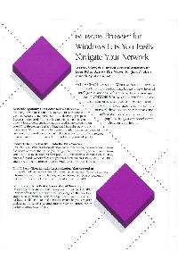 Digital Equipment Corp. (DEC) - PathWorks Browser for Windows lets you easily navigate your network