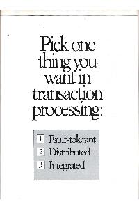 Digital Equipment Corp. (DEC) - Pick one thing you wmtlp transaction ptocesslng: ...