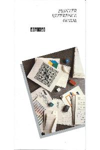 Digital Equipment Corp. (DEC) - Printer Reference Guide