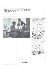 Digital Equipment Corp. (DEC) - Professional 300 series Prose-Plus