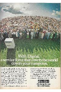 Digital Equipment Corp. (DEC) - With Digital, a service force that covers the world covers your computer.