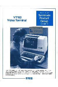 Digital Equipment Corp. (DEC) - VT100 Video Terminal