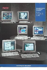 Digital Equipment Corp. (DEC) - VXT 2000 Family Of X Window Terminals