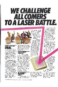 Digital Equipment Corp. (DEC) - We challenge all comers to a laser battle.