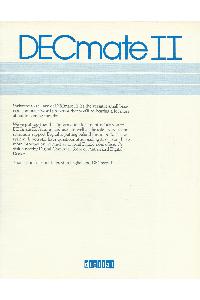 Digital Equipment Corp. (DEC) - DECmate II