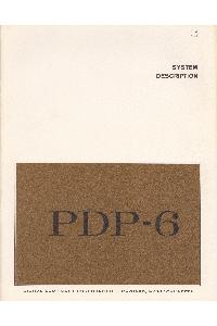 Digital Equipment Corp. (DEC) - PDP-6 System Description