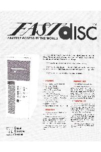 Digital Electronic Systems - Fast disc Fastest Access In The World