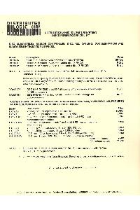 Distributed Logic Corp. (Dilog) - Distributed Logic (Dilog) Subsystems Quick Reference Price List