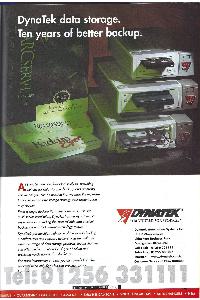 Dynatek Automation Systems Ltd - DynaTek data storage. Ten years of better backup.