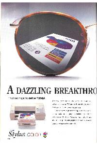 Epson - A dazzling breakthrogh in inkjet quality.