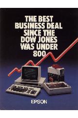 Epson - The best business deal since the Dow Jones was under 800