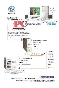 Everex Computer Division - Customize & Personalize Your Pc The Way You Like It
