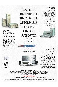 Everex Computer Division - Powerful dependable upgradable affordable flexible loaded supported