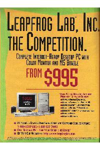 Everex Computer Division - Leapfrog Lab, Inc. The competition.