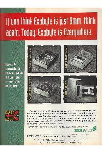ExaByte - If you think Exobyte is just 8mm, think again. Today, Exabyte is Everywhere.