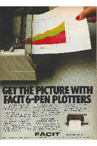 Facit Data Products - Get the picture with Facit6-pen plotters.