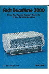 Facit Data Products - Facit DocuMate 3000