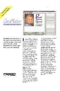 Fargo Electronics Inc. - Card Maker For Windows Version 2.0