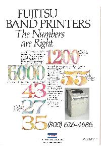 Fujitsu Siemens - Fujitsu band printers. The numbers are right.