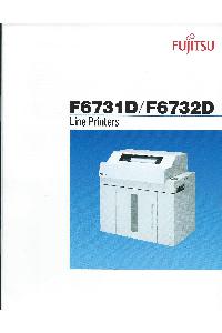 Fujitsu - Fujitsu F6731D/F6732D Line Printers
