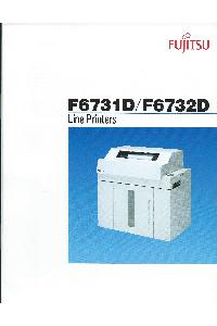 Fujitsu - Fujitsu F6731D/F6732D Line Printers