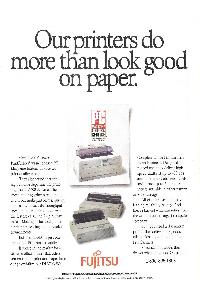 Fujitsu - Ourprinters do more than look good on paper,