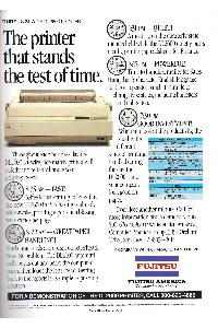 Fujitsu - The printer that stands the test of time.