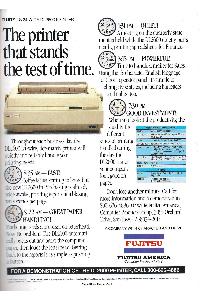 Fujitsu - The printer that stands the test of time.