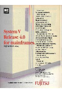 Fujitsu Siemens - System V - Release 4.0 For Mainframe