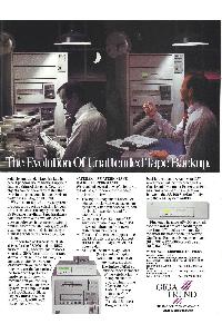 GigaTrend - The Evoulution Of Unattended Tape Backup