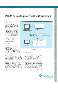 Gould Inc. - IP9000 Series support on Sun Computers