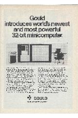 Gould Inc. - Gould introduces world's newest and most powerful 32-bit minicomputer