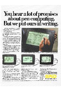 GRiD Systems Corp. - You hear a lot of promises about pen computing. But we put ours in writing.