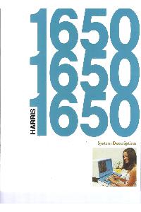 Harris - Harris 1650 System Description