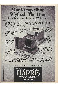 Harris - Our Competition 'Mythed' The Point