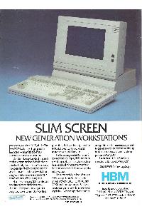 H. Bollmann Manufacturers Ltd (HBM) - Slim screen new generation workstations