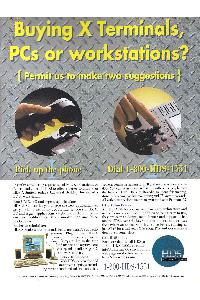 HDS - Human Designed Systems Inc. - Buying X Terminals, PCs, or worstations?