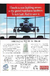 Hitachi Data System (HDS) - Hitachi is now building servers in the grand mainframe tradition: To kick butt. And to save it.