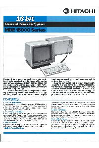 Hitachi Ltd. - MBE 16000 series