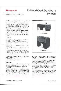 Honeywell - 555/5568/5569/5576/5577 Printers