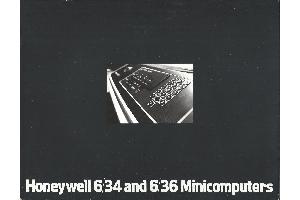 Honeywell - Honeywell 6/34 & 6/36 Minicomputers