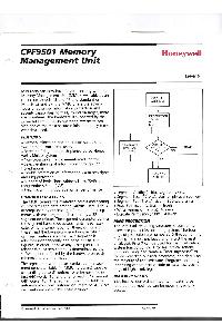 Honeywell - CPF9501 Memory management unit