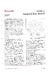 Honeywell - GCOS 6 Integrated Data Store/II