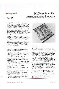 Honeywell - MLC9103 Multiline Communications Processor