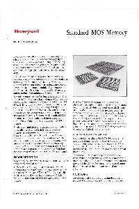 Honeywell - Standard MOS Memory
